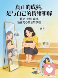 真正的成熟是与情绪和解配图