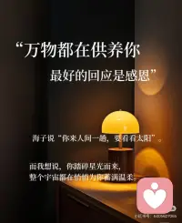 最好的回应是感恩配图