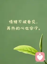 情绪不被看见，再热的心也会冷。
 
难过时没人安慰，委屈时没人理解。
所有情绪只能自己消化，所有痛苦只能自己扛。
 
不被看见，不被在意，不被心疼。
再坚强的人，也会有撑不住的时刻。
 
没人看见的火苗，会慢慢失去温度。配图