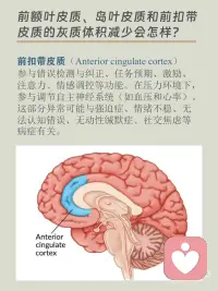 创伤会导致大脑结构变化
为什么创伤导致大脑结构变化？
由于前额皮层、海马体和杏仁核等多个关键区域的变化，创伤在我们的大脑中，逐渐从恐惧演变成创伤
1️⃣前额皮质
前额皮质的体积会减少
2️⃣海马体
长期的创伤暴露会导致海马体的萎缩
3️⃣杏仁核
当个体遭受创伤时，杏仁核的活动会显著增强。
前额皮质体积减少，会导致情绪调节能力的下降，使得创伤后个体更容易出现焦虑、抑郁等情绪问题。
而海马体大家都知道跟我们的记忆息息相关，这种萎缩不仅会影响记忆力，还会导致创伤后应激障碍（PTSD）的发生。PTSD患者常常难以将创伤事件归档，反复重现创伤记忆，从而陷入持续的心理困扰。
杏仁核过度活跃会导致个体在面对无害刺激时也会产生强烈的恐惧和焦虑反应，进一步加剧创伤后应激障碍的症状。配图