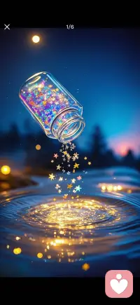 许愿瓶配图