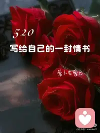 520写给自己的一封情书配图
