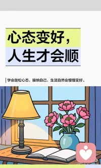 心态变好 人生才会顺配图