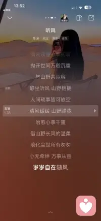 岁岁自在随风配图