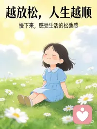 越放松，人生越顺：别让紧绷，拖垮你的生活
你有没有发现：越是着急成事，越容易出错；越是纠结结果，越容易失望；越是死死抓住生活，越容易一团糟。
我们总误以为，人生要时刻紧绷、步步紧逼，才能掌控一切。于是逼着自己不停赶路，被焦虑裹挟，被执念困住，活得身心俱疲。
可到头来才懂：越紧绷，越不顺；越放松，越顺遂。
人生所有的坎坷，大半源于内心的紧绷。我们像一根拉满的弦，不敢松懈，怕落后、怕失败、怕辜负，把自己困在“必须完美”的枷锁里。
越是在意，越是慌乱；越是强求，越是失去。紧绷的心态，会打乱做事的节奏，蒙蔽清醒的认知，让小事变复杂，让挫折变难熬，所有的不顺，都是内心内耗的结果。
很多人把放松当成躺平，其实恰恰相反。真正的放松，从不是放弃努力，而是卸下多余的焦虑，轻装上阵。
它是放下对结果的执念，专注做好当下的事，不再因恐惧未来而辜负现在；是接纳生活的不完美，允许事与愿违，不再和自己较劲、和过往纠缠；是给身心留一点喘息的空间，累了就歇，烦了就缓，让情绪回归平静。
人一旦放松下来，心态会变稳，格局会变大，做事反而更有章法。就像手握沙子，攥得越紧，流失越快，轻轻捧着，才能完整拥有。
松弛感，才是人生最好的风水。
放松的人，遇事不慌、处事不惊，不会被一时的得失困住，能从容化解难题；放松的人，不纠结、不内耗，远离烂人烂事，把精力留给美好；放松的人，自带平和的磁场，能吸引身边的机遇与温暖。
世事本就无常，与其苦苦强求，不如顺其自然；与其紧绷内耗，不如从容前行。
不必事事追求圆满，不必时时逼自己逞强，工作再忙，也别忘了抬头看风景；生活再累，也别忘记善待自己。
人生不是一场分秒必争的赛跑，而是一场慢慢感受的修行。放下紧绷的执念，清空心里的烦恼，脚步放慢一点，心态放宽一些。
你会发现，当你不再焦虑，不再慌张，那些想要的美好，都会在你从容前行时，如约而至。
往后余生，愿你学会放松，不慌不忙，自在从容。心放宽，路自顺，越放松，越幸运。配图