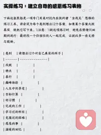 感恩练习配图