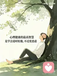 成年人最该学会：给前额叶放个假✨
做心理咨询越久越发现💡
成年人大部分疲惫，不是身体劳累，而是大脑长期紧绷。
很多高敏感、内耗重的来访者
都有一个共同状态：
人可以休息，但大脑永远不下班💔
事情结束了，思维还在反复复盘
对话过去了，情绪还在反复揣摩
未来还没到来，焦虑已经提前堆满
长期过度用脑、过度思虑
会让我们的前额叶一直处于高负荷状态🔥
这也是我们：
情绪不稳定、容易心累、睡眠变差、提不起劲
最核心的心理根源
真的不是你矫情、也不是你心态不好
是你的大脑，太久没有好好放过假了🌿
作为咨询师，真心想说一句：
成年人最高级的自愈
不是强行想开、硬扛情绪
而是主动给前额叶减负，学会温柔放过自己✨
分享5个心理学自用减负方法
温和、落地、适合长期内耗的你👇
▫️1. 30秒思维叫停技术
当你发现自己开始反复纠结、钻牛角尖
立刻主动打断思绪循环
短暂离开当下场景、转移注意力
从心理层面切断内耗回路
不让无效思考持续消耗身心能量
▫️2. 停止预支性焦虑
心理学上讲：大部分焦虑，都是“想象出来的灾难”
很多未发生的担忧，其实都不会成真
试着告诉自己：
当下可控的好好做，未知的交给时间
不提前透支情绪、透支疲惫💔
▫️3. 允许自己适度“迟钝”
不必事事通透、句句揣摩、人人周全
心理健康的人，都懂得“选择性糊涂”
适当降低思虑浓度
是非常高级的情绪保护机制🌿
▫️4. 每日10分钟大脑放空疗愈
每天留一段无目的、无输入的空白时间
不刷手机、不思考问题
单纯发呆、吹风、散步
让紧绷的神经系统慢慢回血、恢复松弛状态
▫️5. 睡前情绪闭环练习
睡前主动做心理收尾：
今日发生的一切，到此结束
不复盘遗憾、不纠结细节、不担忧明天
好好睡觉，就是最基础、最有效的心理修复✨
心理学里有一句话很治愈：
真正稳定的内核，不是永远清醒紧绷
而是懂得适时松弛、适时放下
愿我们都能善待自己的大脑
减少过度思虑，告别精神内耗
在松弛的状态里，慢慢自愈、慢慢变好🌿配图