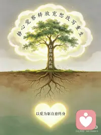 向内扎根，向外生长🌱
真正的疗愈，
从来不是向外求助，
而是向内扎根。
静心沉淀，觉察自我，
释放过往，宽恕遗憾，
改写命运，向阳重生。
以爱自愈，终身成长。配图
