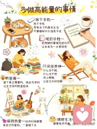日常高能量的事情要多做配图