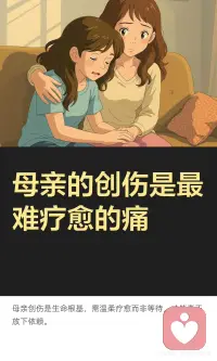 母亲的创伤是最难疗愈的痛配图