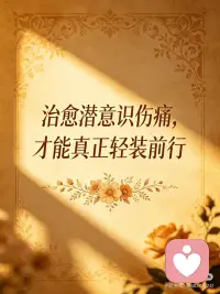 治愈潜意识伤痛 才能真正轻装前行配图