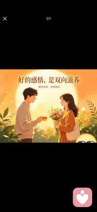 好的感情 是双向滋养配图
