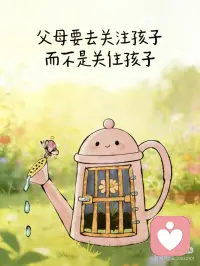 你浇不浇，庄稼都会长大
你教不教，孩子都会长大
但收成，真的不一样
养育从不是放养
不是等孩子天生优秀
而是父母先以身作则
用心陪伴、耐心引导
不拿娃和别人比
先把自己活成一束光
你努力的样子
就是孩子最好的起跑线✨配图