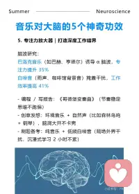 音乐是大脑的特效药配图