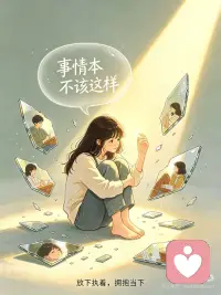 你的痛苦来自于你内心
真正让人内耗、反复难过、走不出来的，
是心底那份执拗的执念——
 
「事情本不该是这样的」
 
你原本以为结局是圆满的，
以为陪伴是长久的，
以为付出会有回应，
以为真心能被珍惜。
 
可现实猝不及防的落差，
让你不甘心、放不下、反复回头。
 
我们痛苦的，
从来不是当下的结果，
是无法接受世事无常，
无法释怀事与愿违。
 
可人生本就是充满遗憾的啊。
不是所有期待都能如愿，
不是所有相遇都能相守。
 
当你不再执着「本该如此」，
所有的内耗和痛苦，
都会慢慢自愈消散配图