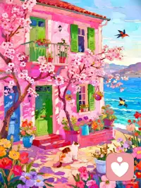 鲜花盛开时配图