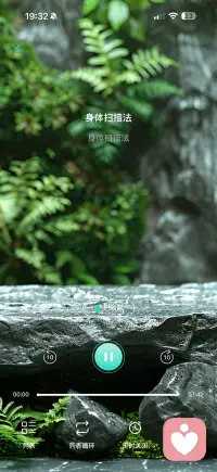 身体扫描法
—正念冥想配图