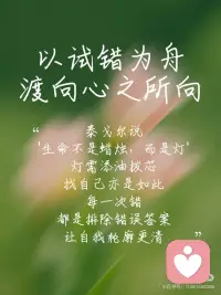 向心而行配图