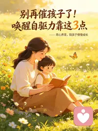 别再催孩子了，唤醒自驱力靠这3点
总在催促孩子前行的家长，不妨停下来想一想：孩子为什么缺少主动性？
结合心理学知识和日常辅导案例，我总结出：孩子真正的自驱力，来自三种被满足的感受。
 
💛 自主感：我的人生我做主
适当放手，给孩子选择的空间。小事学着自己安排，慢慢建立对生活的掌控感，主动意识也会随之而来。
💛 成就感：付出都有回响
不要只盯着结果。孩子每一次认真付出、每一次咬牙坚持，都值得我们赞美。被看见的努力，才会让人愿意继续前行。
💛 归属感：接纳全部的你
优秀时不追捧，失意时不指责。让孩子知道，父母的爱从不会因为他的表现而改变。有了底气，孩子才敢勇敢去闯。
养育的本质，是滋养内心。做好这三点，孩子的内驱力会慢慢被唤醒✨配图