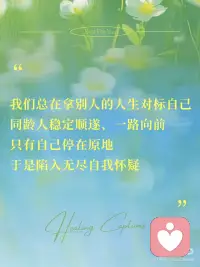 你的花期，不用和任何人同步。配图