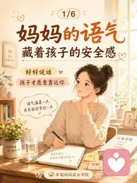 妈妈的语气很重要！
今天想跟妈妈们聊一个特别日常的细节：
 
我们跟孩子说话的“语气”。
很多时候，妈妈明明是关心孩子，
可是说出口的时候，就变成了催促、指责、命令。
 
比如：
“你怎么又拖拖拉拉？”
“这有什么好哭的？”
“我说多少遍了，你怎么就是不听？”
“你能不能让我省点心？”
 
这些话，妈妈说的时候，心里可能是着急，是担心，是希望孩子变好。
 
可是孩子听到的，往往不是爱，
而是：
“我又让妈妈失望了。”
 
“妈妈觉得我很差。”
“我说了也没用，反正她只会骂我。”
 
慢慢地，孩子就不想说了。
 
有事不说，委屈不说，遇到困难也不说。
 
从家庭教育和儿童心理的角度看，孩子愿不愿意靠近妈妈，不是看妈妈讲了多少道理，而是看妈妈身边安不安全。
 
什么叫安全？
 
就是孩子知道：
我做错了，妈妈不会马上否定我。
我难过了，妈妈不会觉得我矫情。
我说真话，妈妈不会立刻批评我。
 
所以，妈妈不是不能管孩子，
而是我们可以先换一种说法。
 
把“你怎么又这样？”
换成：
“发生什么了？妈妈听你说。”
 
把“你能不能快一点？”
换成：
“我们还剩10分钟，你想先做哪一步？”
 
把“这有什么好哭的？”
换成：
“我看见你真的有点难过。”
 
你会发现，当妈妈的语气柔一点，孩子的防御就会少一点。
 
当妈妈愿意先听，孩子才慢慢愿意说。
 
亲子关系最珍贵的地方，不是孩子永远听话，
而是孩子遇到事情时，心里还愿意回来找妈妈。
 
妈妈好好说话，不是委屈自己，
而是给孩子留一条回家的路。配图