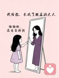 90%的情绪失控，都是内在小孩在“作妖”
你有没有过这样的时刻——
 
明明是一件小事，你却突然崩溃大哭；
伴侣没回消息，你立刻陷入“他是不是不要我了”的恐慌；
被领导说了一句，你一整晚都在反复咀嚼“我是不是很差劲”；
明明想要一个拥抱，说出口的却是“你走吧，我不需要你”。
 
这些反应，看起来“不成熟”“太敏感”“像个小孩”，对吗？
 
但我想告诉你——
 
那不是你的错。
 
心理学里有一个概念，叫“内在小孩”。
它不是你真正的孩子，而是你童年时期没有被好好安抚的情绪记忆。
那个6岁的你，在被批评时、被忽视时、被丢下时，学会了蜷缩、讨好、沉默、或者大哭。
她没有离开，她一直住在你身体里。
 
每当你遇到类似的场景——
被否定、被冷落、被拒绝——
她就会接管你的情绪。
所以你才会在25岁、30岁、甚至40岁的时候，
依然像一个6岁的孩子那样反应。
 
但我想对你说：
 
看见她，就是疗愈的开始。
 
下一次，当情绪突然涌上来的时候，
试着对自己说一句话：
 
“没关系的，我在这里。”
 
想象你蹲下来，看着那个蹲在墙角的小女孩，
你张开双臂，对她说——
“你不用再害怕了，现在，我是你的大人。”
 
你不需要回头原谅谁，
你只需要转身拥抱自己。
 
那个小孩，不是你的累赘，
是你最柔软、最真实的一部分。
她陪着你，走过了那么多难熬的日子。
现在，轮到你陪她了。配图