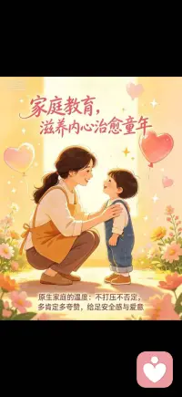 家庭教育 给足孩子安全感和爱意配图