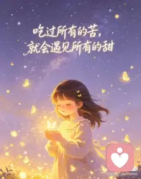 吃过所有的苦
就会遇见所有的甜配图