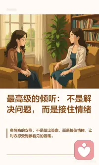 接住情绪 让对方感到被看见的温暖配图