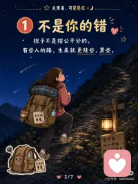 天黑着，可星星在