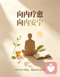 深层情绪疗愈｜走出压抑、敏感、心累
你是不是也经常这样：
 
外表看着平静正常
心里却早已千疮百孔、疲惫不堪。
 
很多人心累，不是当下太累
是心里积压了太多未愈合的旧伤、压抑的情绪、长期隐忍的委屈。
 
我们习惯懂事、习惯克制、习惯假装没事。
外人看你情绪稳定，只有自己知道：
你一直在悄悄内耗、悄悄消耗自己。
 
真正的正念疗愈，不是鸡汤安慰，
是慢慢看见自己、接纳自己、放过自己。
 
允许自己脆弱
允许自己疲惫
允许自己有情绪。
 
不用时时刻刻坚强，不用事事完美。
温柔看见内心受伤的小孩，
一点点释放压抑，一点点修复伤痕，一点点丰盈内心。
 
当你的内在被疗愈好了，
情绪自然稳定，生活自然顺遂，人生自然轻松通透🌿
 
所有外在的不安、敏感、焦虑
根源都是——内在未曾被好好疗愈。
 
好好养心，是一生的修行。
 
今日正念练习（可收藏）
温柔觉察内在所有情绪
不批判、不压抑、不逃避
安抚自己、接纳自己、疗愈自己
向内清理内耗，向内获得安宁。
 
你最近是否也在压抑、内耗、心累？
慢慢疗愈自己，我们一起稳稳变好✨
