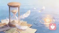 时间是最温柔的疗愈师，
它从不会抹去过往的印记，
却将曾经的沉重，慢慢磨成轻盈的羽毛；
那些我们曾以为要背负一生的执念，
终会在某个清晨醒来时，
化作心底一圈温柔的涟漪，轻漾无痕。