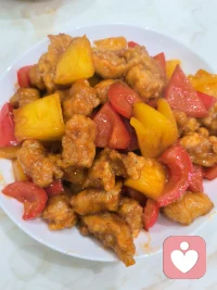 好吃，菠萝上市，应季菜式😆配图