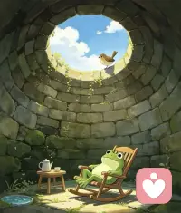 人人皆蛙🐸各🈶其井❗