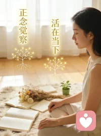活在当下，便是心安
 
不纠结过往，不焦虑未来
把心神收回到此刻
一呼一吸，一念一行
觉察情绪，接纳自己
心安定了，处处皆是风景
 
#正念觉察 #活在当下 #自我疗愈 #内心平静