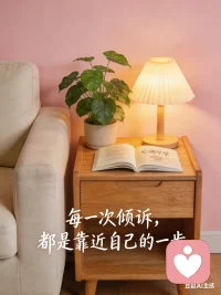 【温柔鼓励】
不用急着变好，不用逼自己坚强。
你已经很努力了，慢慢来，就很好。
我一直都在，认真倾听，温柔陪伴。
#心理咨询 #温柔治愈 #情绪陪伴配图