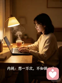 🎈【今日主题】：情绪疏导｜停止内耗
☀ 白玉成长陪伴 · 早安问候
✨ 日期：2026年04月23日（周四）
⏰ 时间：08:00
☘ 标题：内耗：想一万次，不如做一次
 
早安呀，朋友们。🌿
 
很多时候，
我们不是被事情难住，
而是被自己的胡思乱想困住。
 
反复纠结、过度担心、自我怀疑，
在心里演了无数场戏，
却迟迟不肯迈出第一步。
 
其实打败内耗最简单的方式就是：
想一万次，不如做一次。
 
不用等万事俱备，
不用怕不够完美，
先开始，再调整，
边做边完善，远比空想更有力量。
 
行动，是治愈一切焦虑的良药。
放下纠结，立刻出发，
你会发现，事情远没想象中那么难。
 
愿你今天停止内耗，轻装上阵，
想到就去做，步步有收获。
我是白玉，陪你告别焦虑，自在前行 ✨