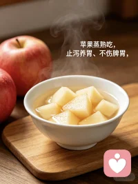 💕【今日主题】：暖心周末｜温和养生
☀ 白玉成长陪伴 · 早安问候
✨ 日期：2026年04月25日（周六）
⏰ 时间：08:00
☘ 标题：苹果蒸熟吃，止泻养胃、不伤脾胃
 
早安呀，温柔的周末🌿
 
日常脾胃虚弱、容易受凉腹泻，
或是生冷水果不敢多吃的人，
一定要试试蒸熟苹果这个温和小方法。
 
生吃苹果偏凉，
脾胃弱的人容易不舒服。
但蒸熟之后，性质变得温润柔和，
温和护胃、收敛止泻，
减轻肠胃负担，老少皆宜。
 
软糯清甜，自带果香，
没有多余添加，
是最朴素、最安心的日常养生小食。
 
好好照顾自己的脾胃，
好好善待身体，
才是长久的安稳与健康。
 
愿这个周末，
三餐温热，脾胃舒服，
身心松弛，自在治愈。
我是白玉，祝你周末愉快✨