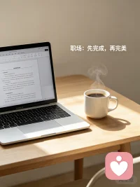 💚【今日主题】：职场提升｜高效成长
☀ 白玉成长陪伴 · 早安问候
✨ 日期：2026年04月28日（周二）
☘ 标题：职场：先完成，再完美
 
早安呀，朋友们🌿
 
职场里很多内耗，
都源于过度追求完美。
害怕做得不够好，
担心细节有瑕疵，
迟迟不敢动手，反复拖延犹豫。
 
其实成年人的职场真相是：
先完成，再完美。
 
不要困在空想和纠结里，
先行动、先落地、先交出结果，
再慢慢打磨细节、优化迭代。
完美是慢慢精进的结果，
完成才是一切成长的开始。
 
放下极致执念，降低心理内耗，
用行动代替犹豫，用落地积累实力。
一步一步打磨，一点一点变好，
才是最高效的职场进阶方式。
 
愿你在职场中松弛前行，
敢开始、能落地、会精进，
稳步提升，一路向好。
我是白玉，祝你周二工作顺遂✨