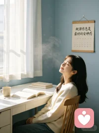 🎀【今日主题】：暖心周末｜养生养心
✨ 日期：2026年05月09日（周六）
☘ 标题：规律作息是最好的安神药
 
早安呀，朋友们🌿
 
焦虑烦躁、心神不宁、疲惫难安，
很多情绪内耗，根源都是作息混乱。
熬夜耗心神，晚睡乱气血，
越失眠越焦虑，越焦虑越睡不着。
 
其实最贵的安神良方，从不是补品
而是规律作息，早睡安睡。
 
顺应日夜节律，按时休息晨起，
养好生物钟，平复浮躁心绪，
身体安稳，内心自然平和。
不熬夜、不透支、少胡思乱想，
好好睡觉，就是治愈一切最好的良药。
 
愿这个周末，早睡静心，身心轻盈，
无烦无忧，安稳喜乐。
我是白玉，祝你周末安康顺遂✨配图