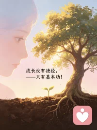👠【今日主题】：自我成长｜沉淀深耕
☀ 白玉成长陪伴 · 早安问候
✨ 日期：2026年06月24日 周三
☘ 标题：成长没有捷径，只有基本功
 
早安朋友们🌿
我们总期盼一蹴而就的蜕变，渴望快速收获成果，总想寻找省时省力的捷径。
可所有亮眼的成绩，背后都是日复一日打磨基本功。
读书、练习、复盘、沉淀，看似枯燥重复，却是扎根的底气。急于求成只会根基松散，稍稍遇挫便轻易崩塌。
 
不必羡慕他人闪闪发光，沉下心夯实基础，耐心打磨每一处细节。
慢一点没关系，扎实走好每一步，时间终会回馈长久的成长。
我是白玉，踏实精进，稳步前行✨配图
