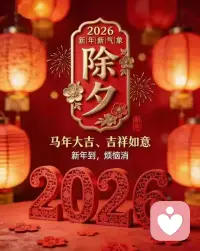 丙午新春，金马贺岁。愿所有朋友在新的一年里，如骏马奔腾，事业一马当先；身体康健，龙马精神；生活顺遂，马到功成！配图