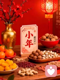 小年，是给心灵做一次年终扫除。扫去这一年的委屈与疲惫，只留下爱与勇气。愿你灶火虽暖，心更安。🍲