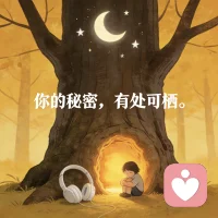 欢迎来到这片只属于你的小天地。
 
这里没有评判，没有说教，不用刻意伪装坚强，也不必担心倾诉被泄露。你可以卸下所有防备，说说那些压在心底的委屈，聊聊无人理解的疲惫，哪怕是零碎的烦恼、拧巴的情绪，都可以尽情诉说。
 
我不会打断你，只会认真听着，接住你所有的不安与迷茫。你不需要有任何负担，此刻的心情无论好坏，都值得被好好安放。