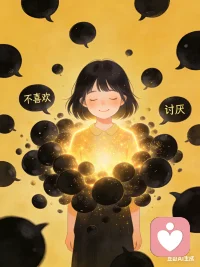 即使别人不喜欢你，讨厌你，也没有什么可在意的。因为别人喜不喜欢你，那是别人的事，我们不需要为别人的情绪负责任，替别人负责，只会让自己更痛苦。