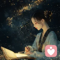 “生活或许不完美，但每一次挣扎都让你变得更强大。我想让风也开花，送你满山春色烂漫。”配图