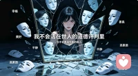 我不会活在世人的道德评判里，也不会因为别人的喜欢或不喜欢，就表演幸福表演美好，表演善良表演平静，表演高素质高道德，表演的像个完美的假人。配图
