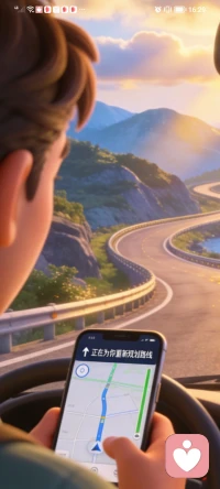 人生就像开车，在路上难免会走错方向，可导航从来不会指责你，只会温柔提醒：正在为你重新规划路线。人生也是如此，没有回头路，回头就是能逆行。
        很多人走错一步，就开始自责、纠结、反复内耗，把自己困在过去里，不肯出来。其实你要明白，人生每一段路，都是你必经之路，没有白走的路，每一步都在让你变得更成熟、更清醒。错了不可怕，及时止损，调整心态，重新出发，就是对自己最好的善待。
 
     不必因为一次选择否定全部，不必因为一段遗憾困住余生。允许自己犯错，允许自己不完美，允许一切慢慢发生。真正的强大，不是从不迷路，而是迷路后依然有勇气重新上路。
 如果你正感到迷茫、焦虑、疲惫，别一个人硬扛。我在这里，安静倾听、温柔陪伴，陪你梳理情绪，找回内心的安稳与力量。放下负担，轻装上阵，前路温柔有光，我一直都在。配图