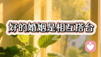 好的婚姻是相互搭台