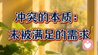 冲突的本质：未被满足的需求。